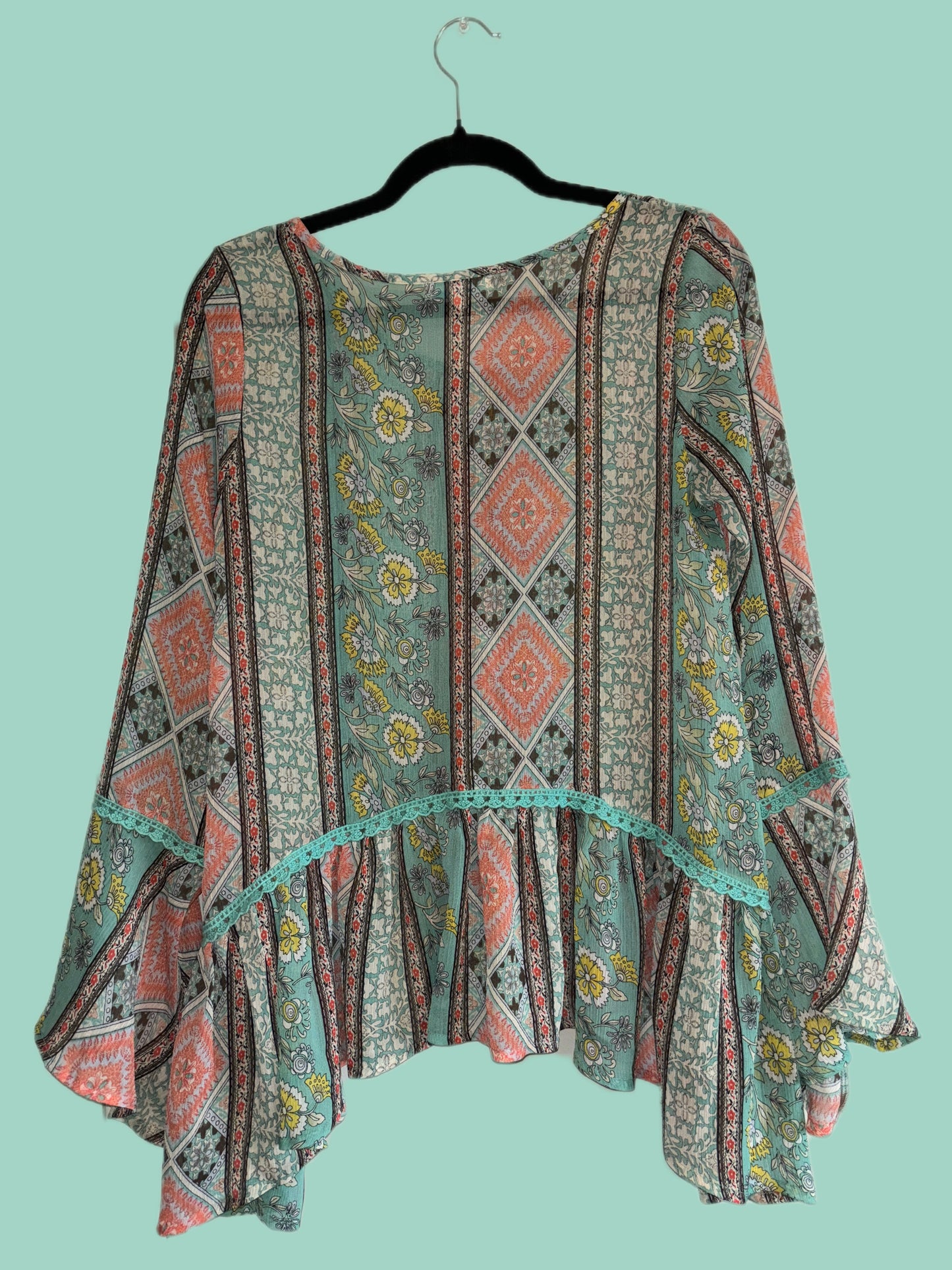 Boho flowy top (S/M)