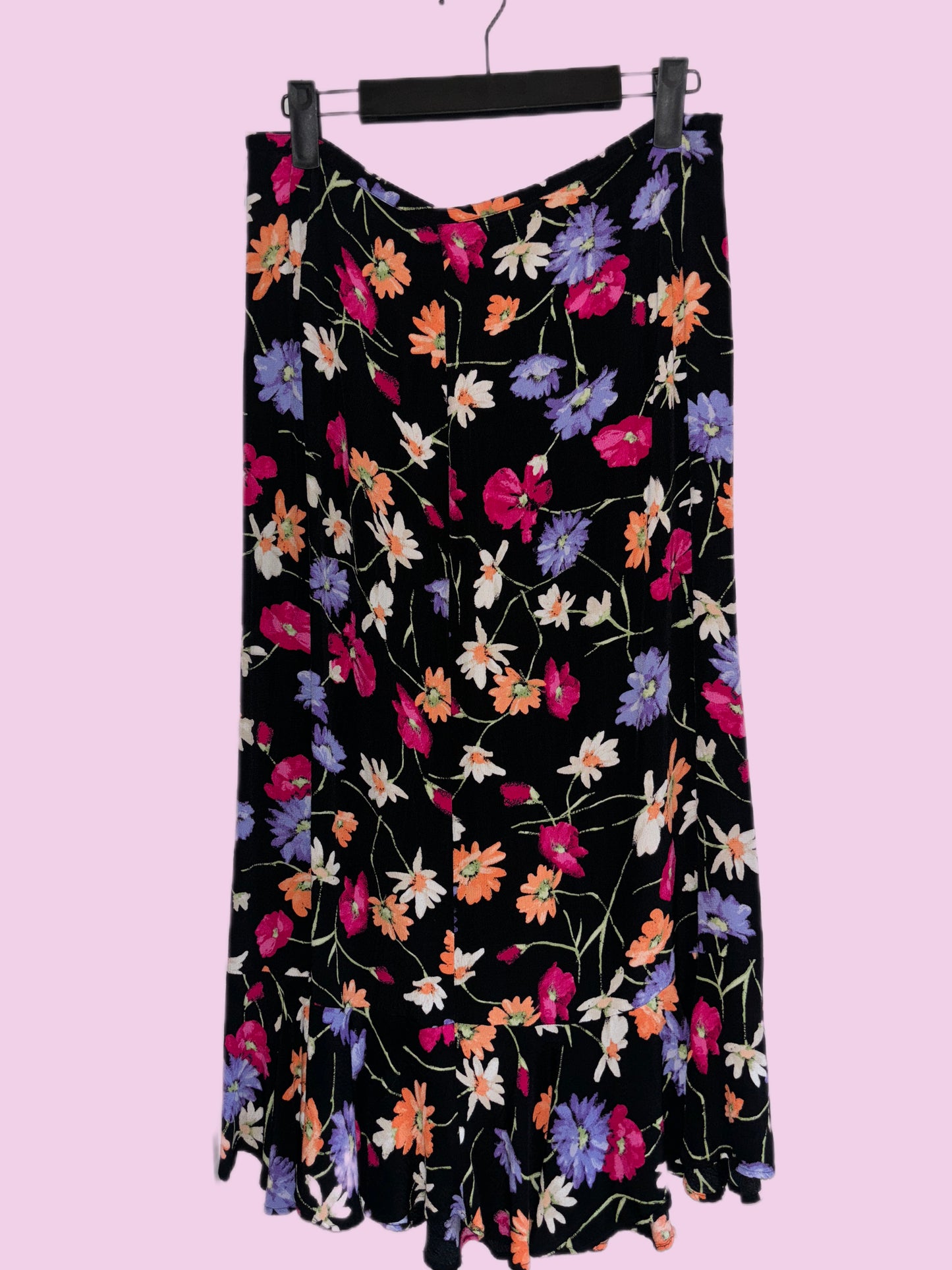 Floral maxi skirt (S/M)