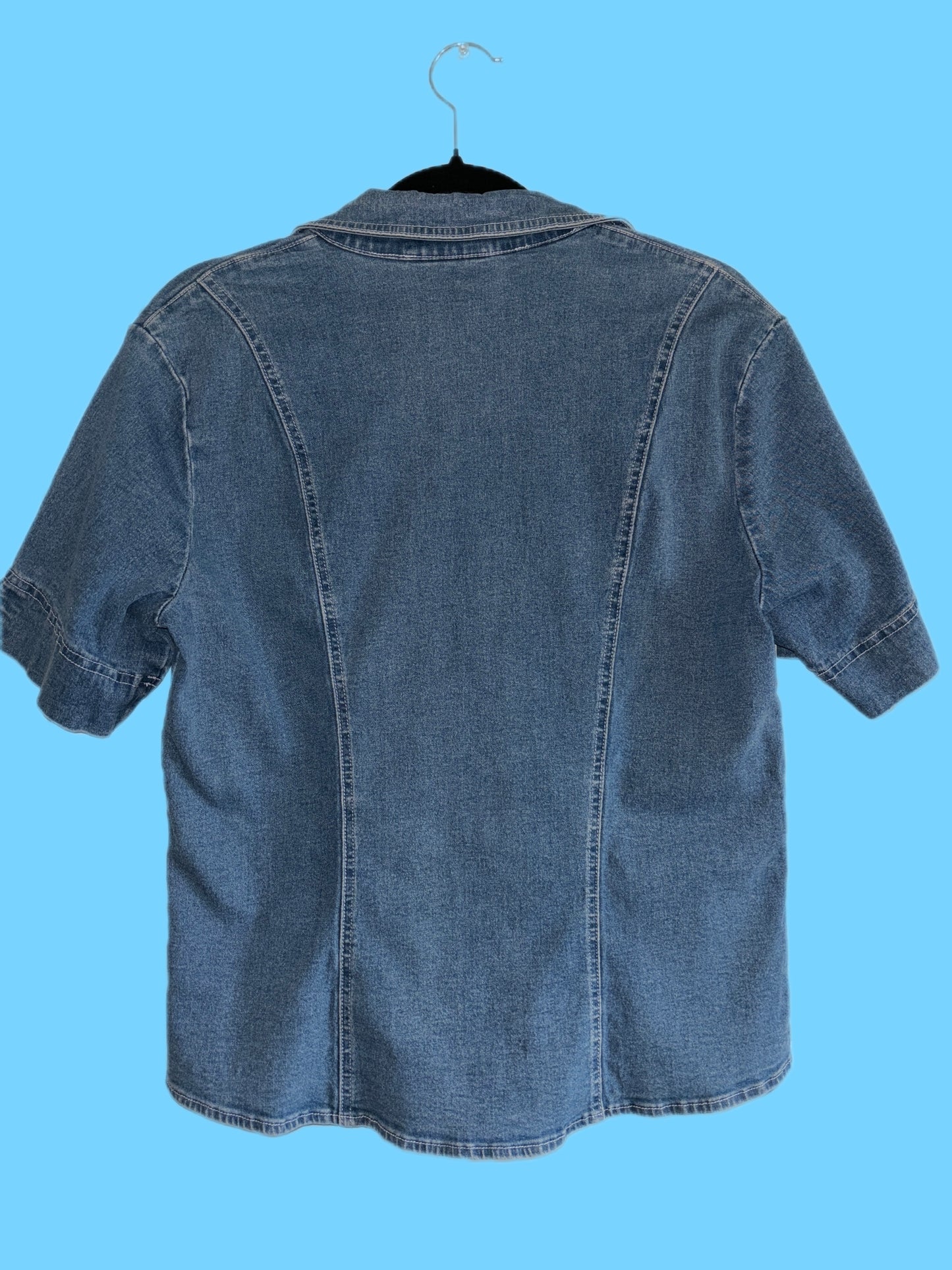 Vintage denim button up (M/L)