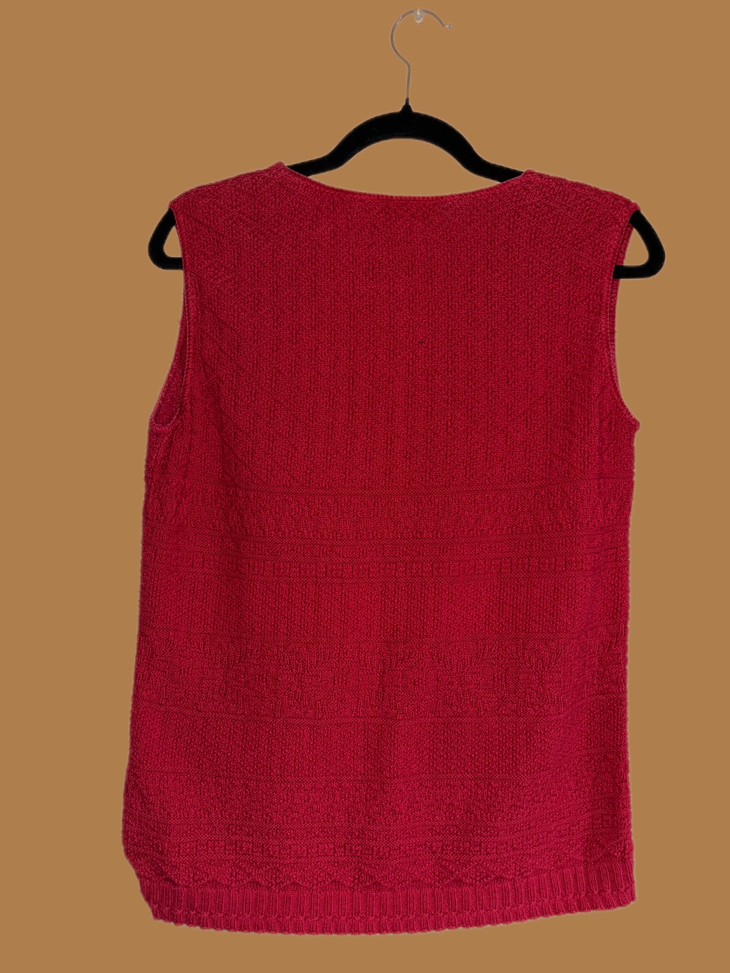 Vintage knit vest (S)