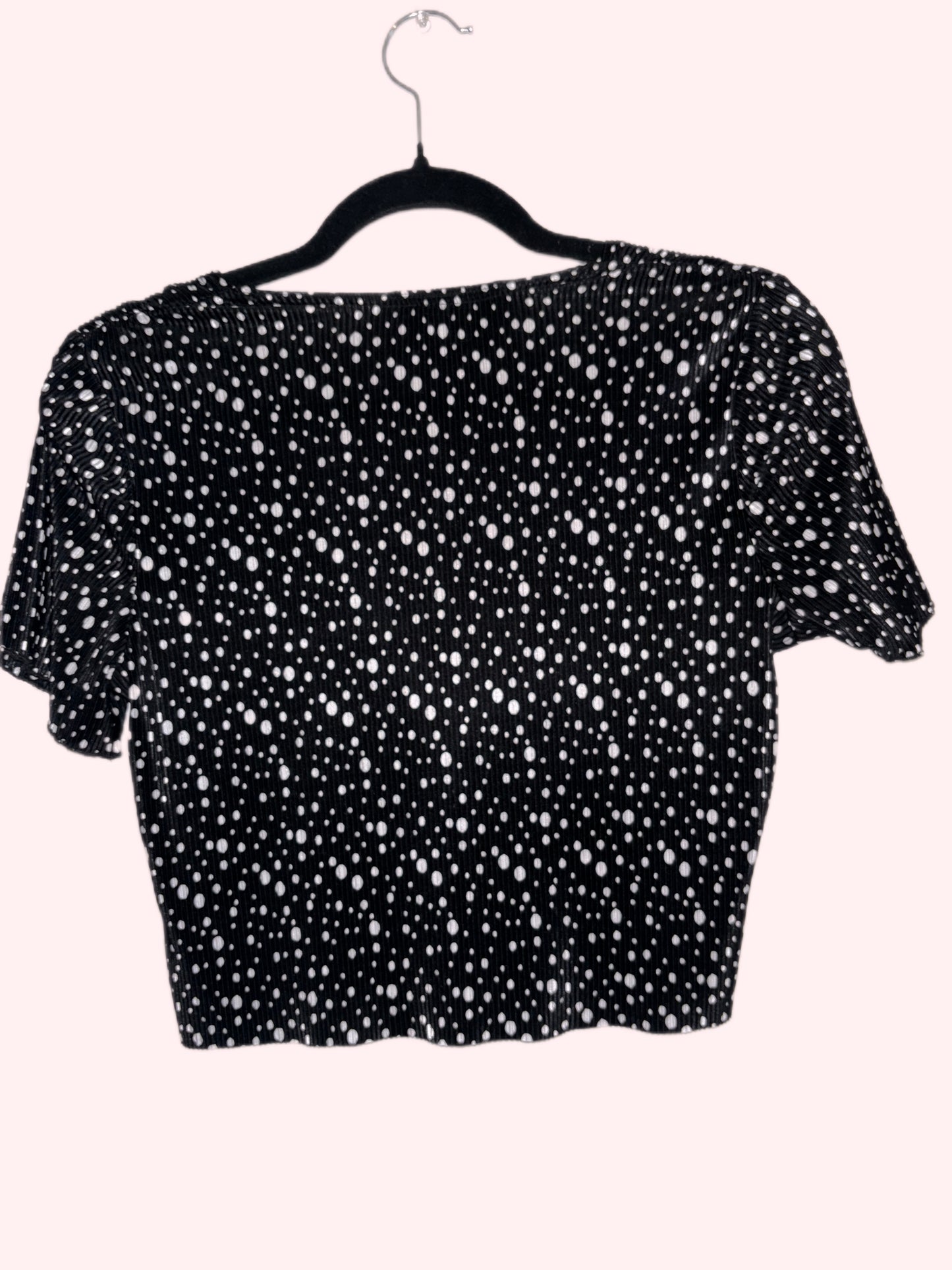 Vintage tie-up top (S)