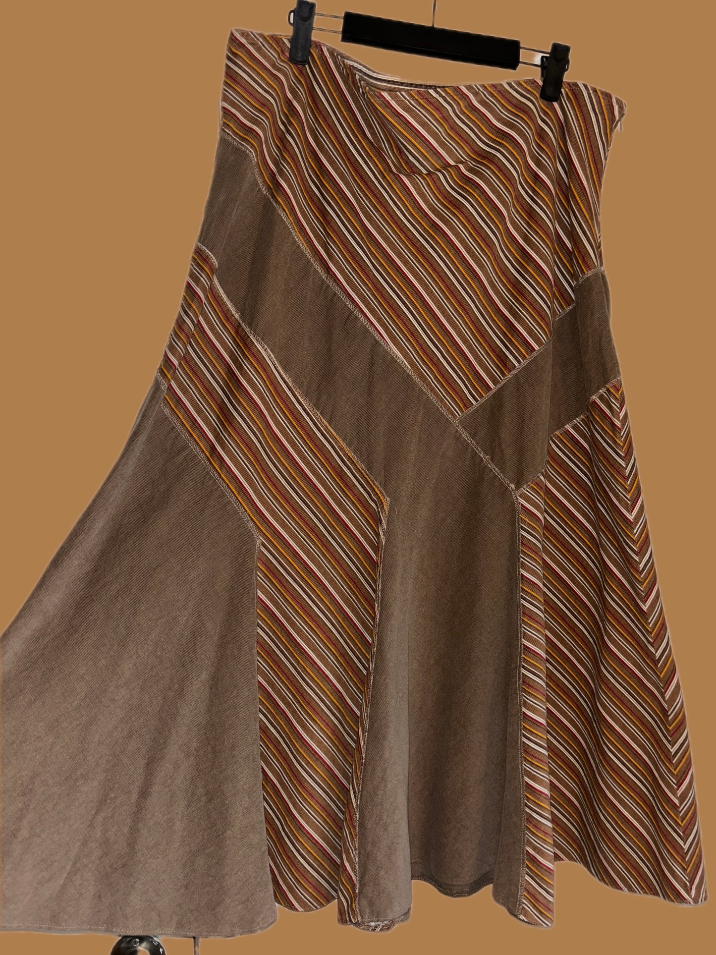 100% cotton maxi skirt (XL)
