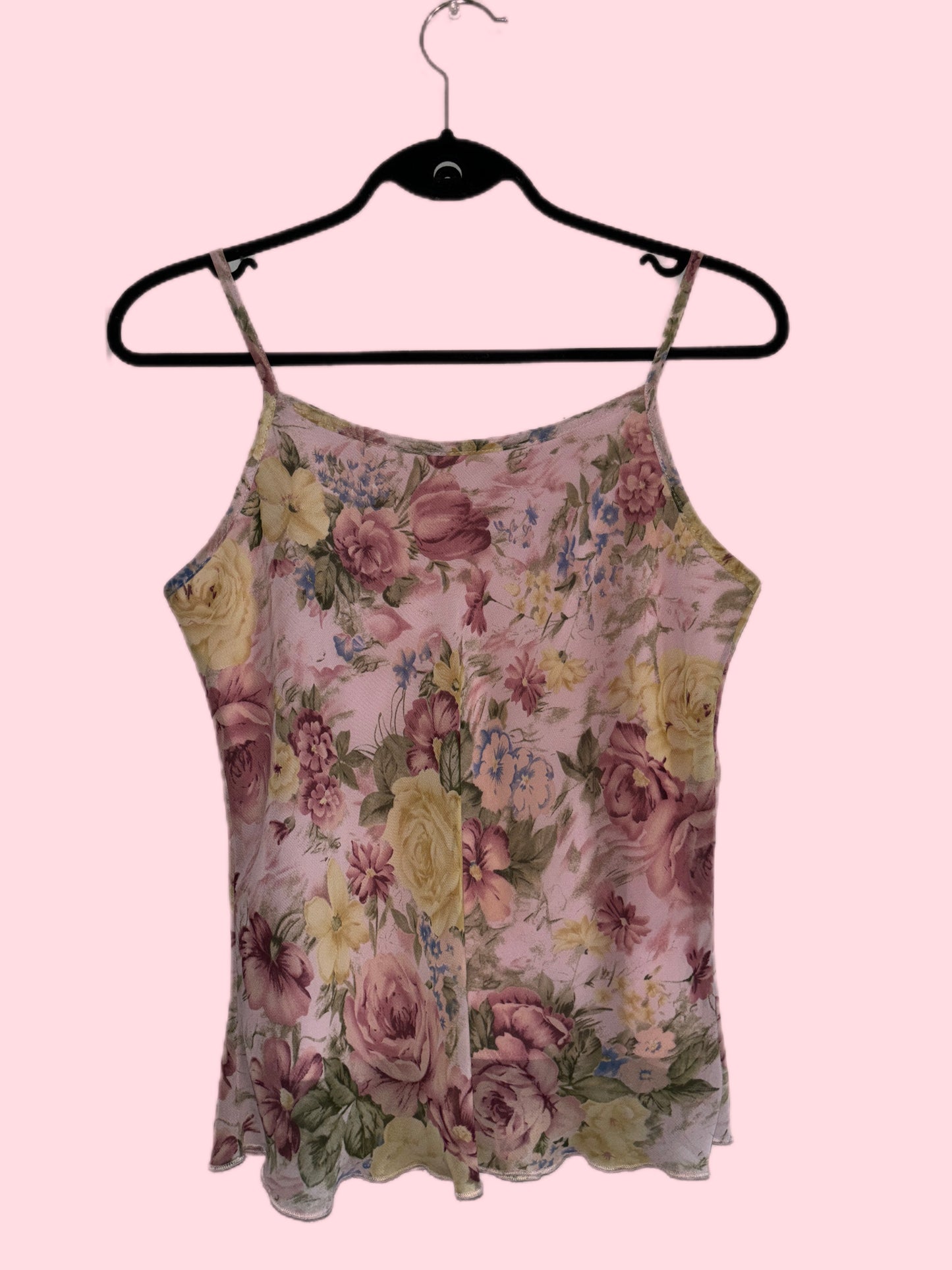 Vintage floral tank (M)