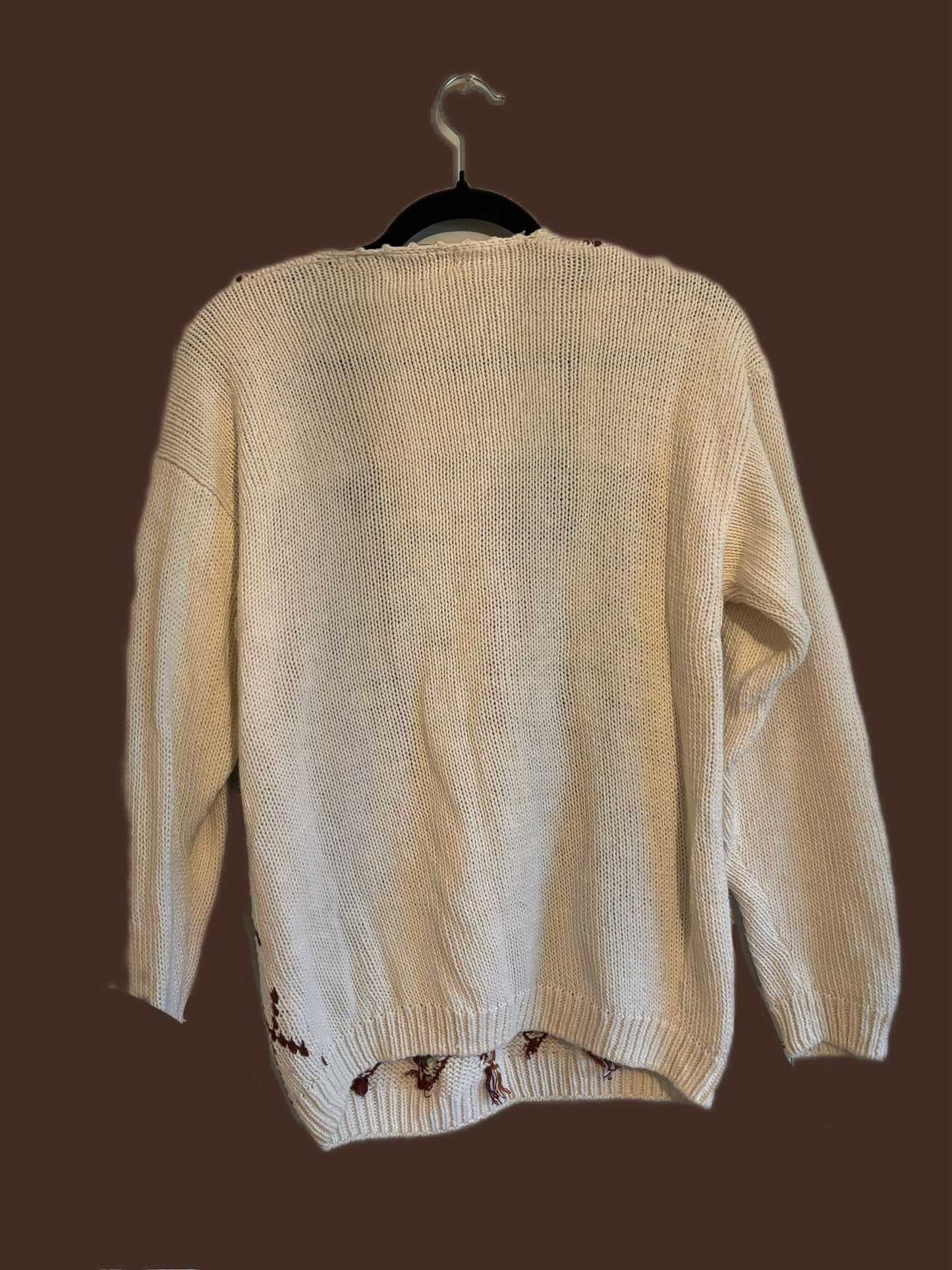 Knit Fall Sweater(M/L)