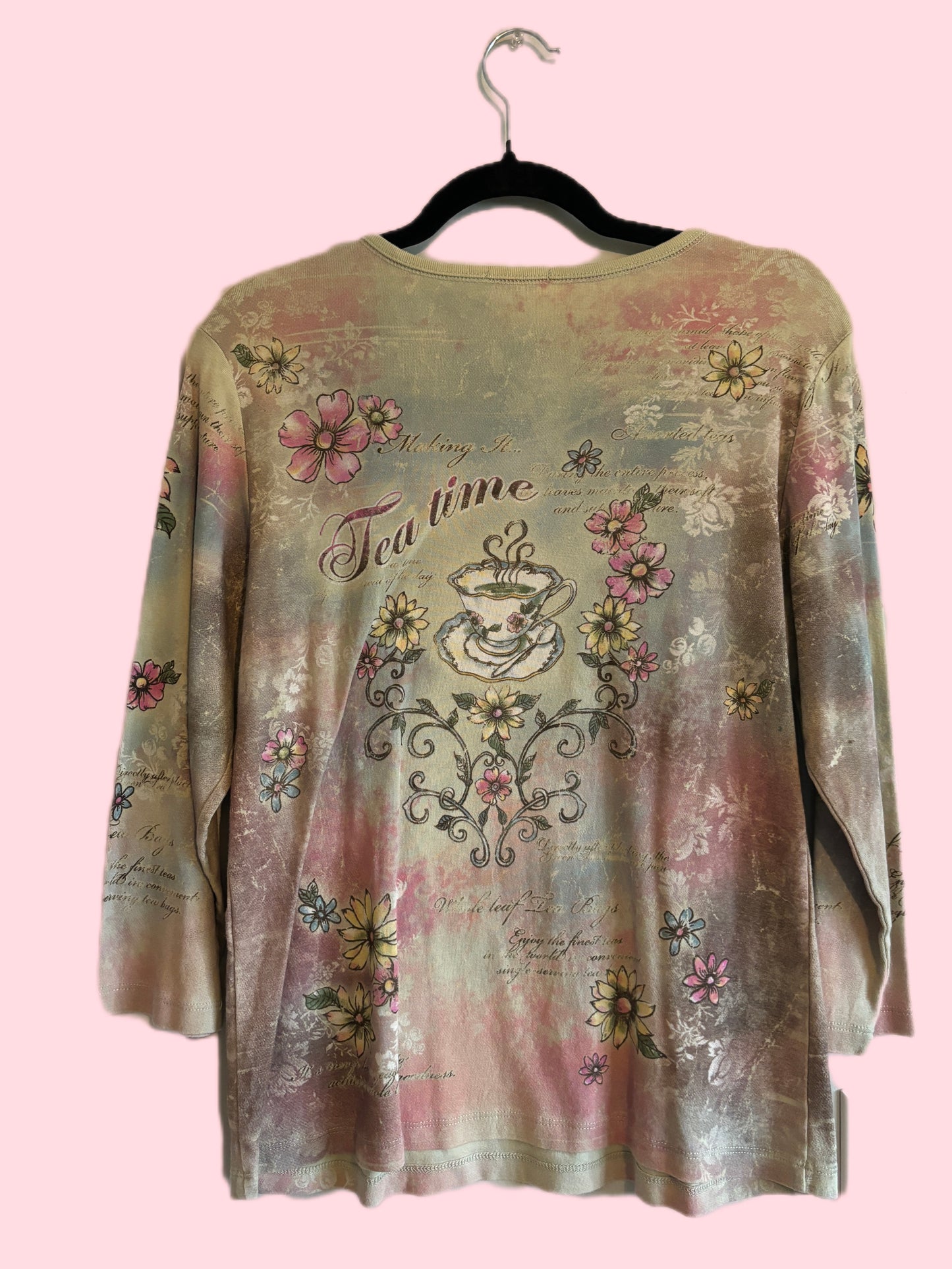 Vintage tea time long sleeve (L)