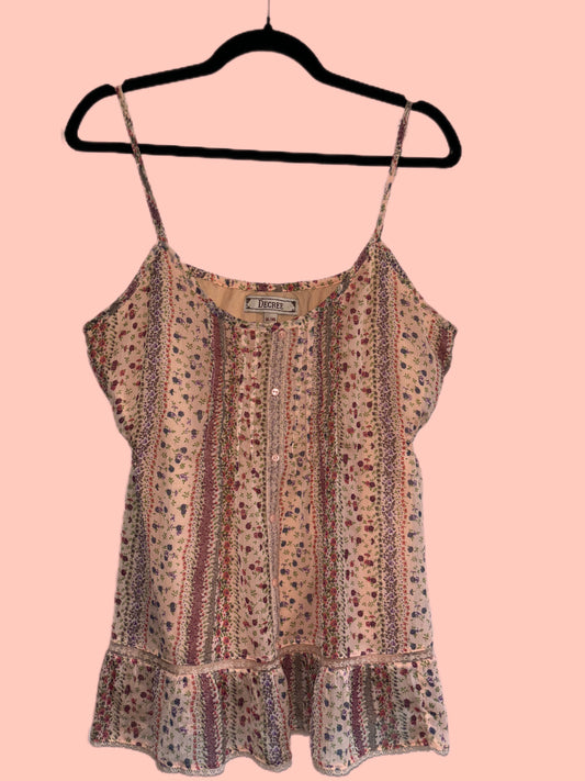 Floral summer tank (XL)