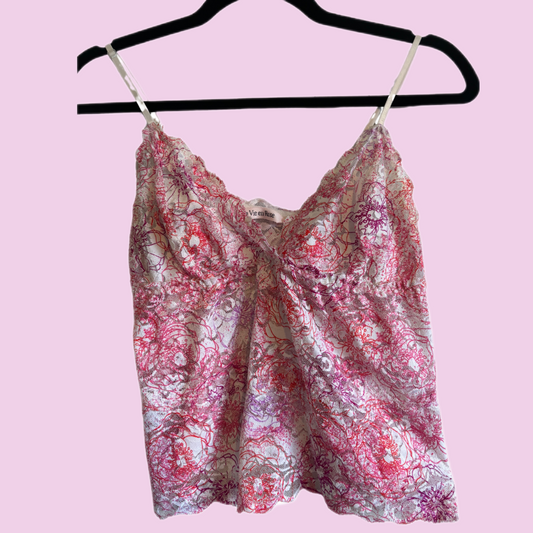 Sheer Floral Tank (M/L)