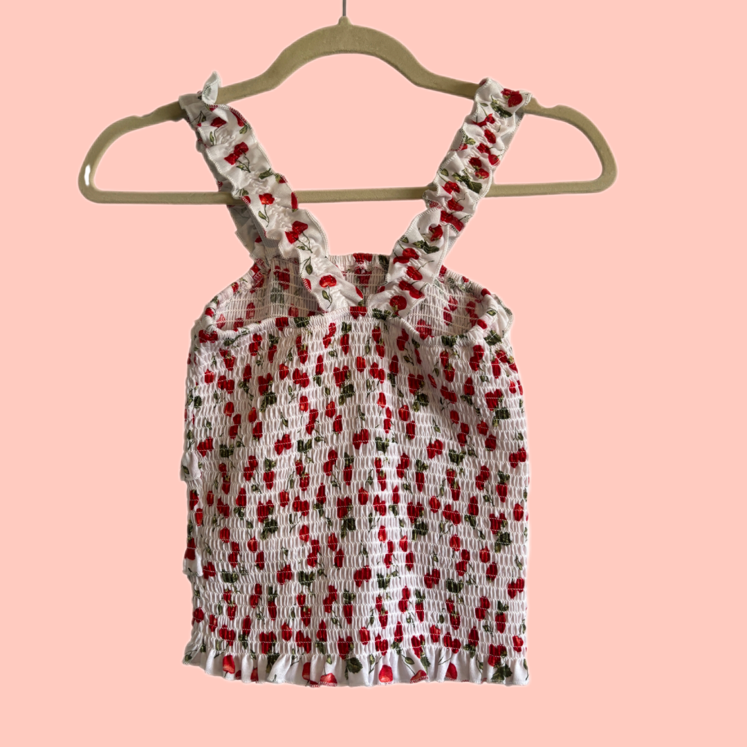 Coquette Cherry Tank Top (XS/S)