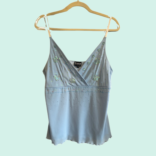 Gorgeous Baby Blue Tank Top (M/L)