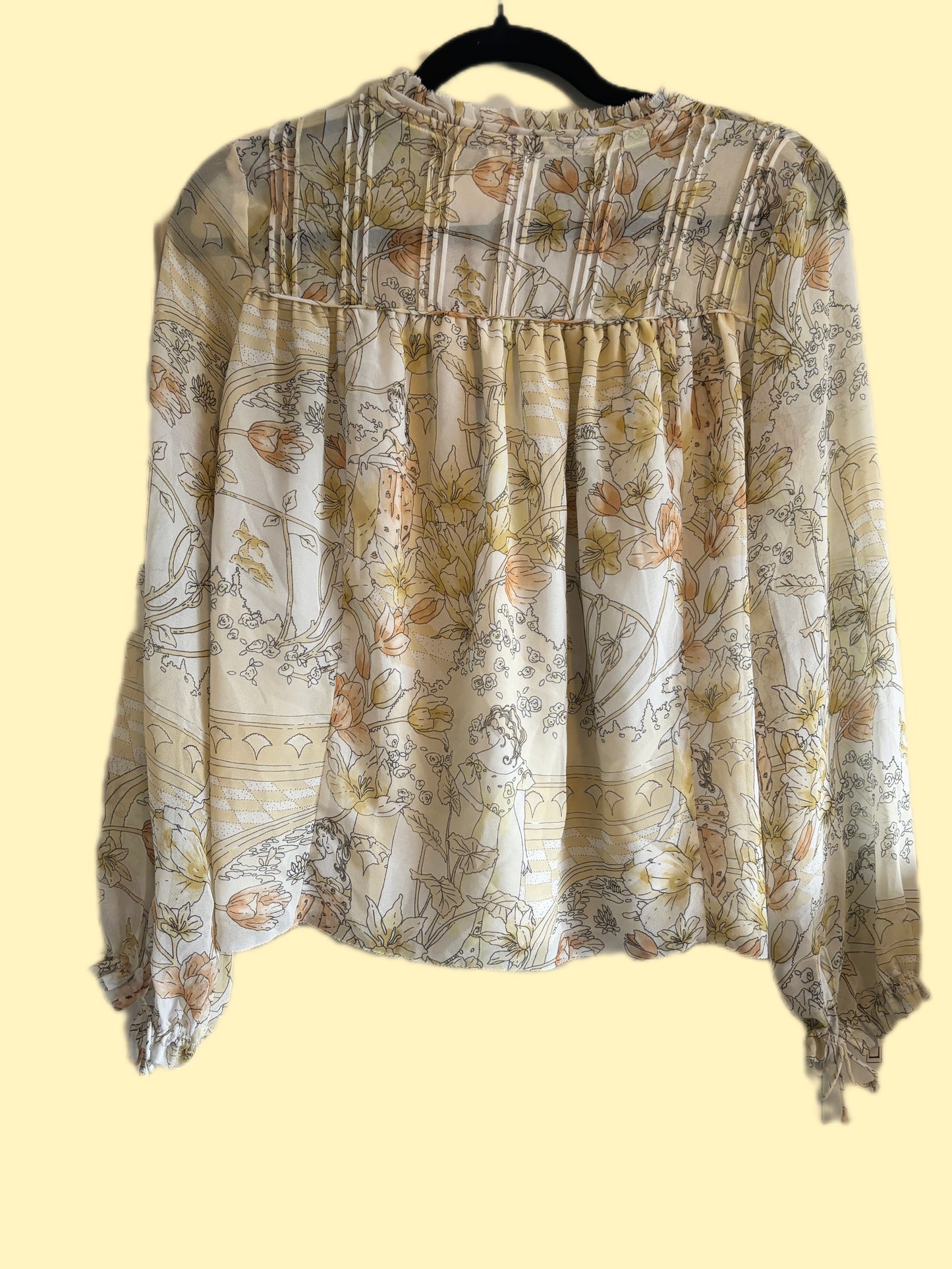 Wilfred Chiffon Blouse (S)