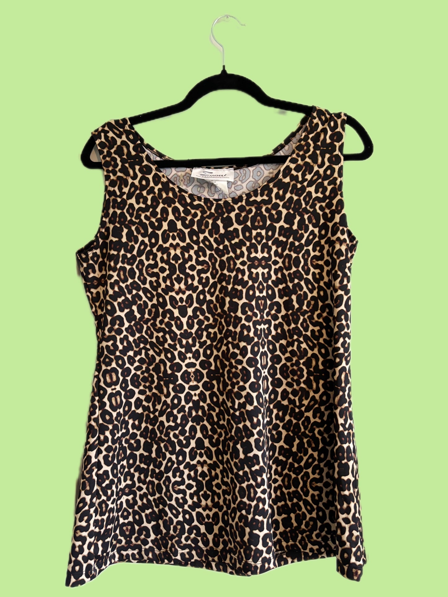 Cheetah Print Tank (L)