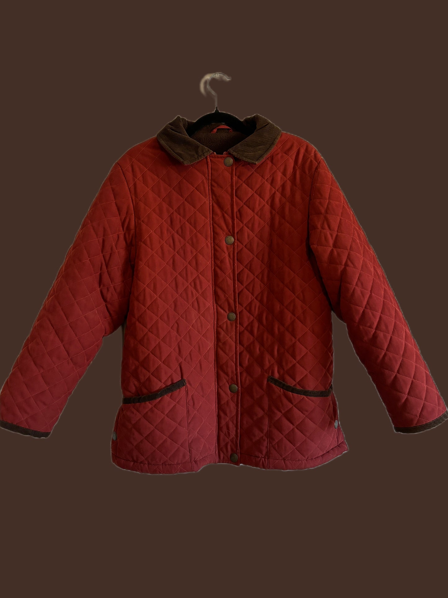 Adorable quilted coat (M)