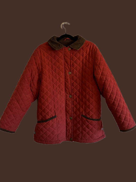 Adorable quilted coat (M)