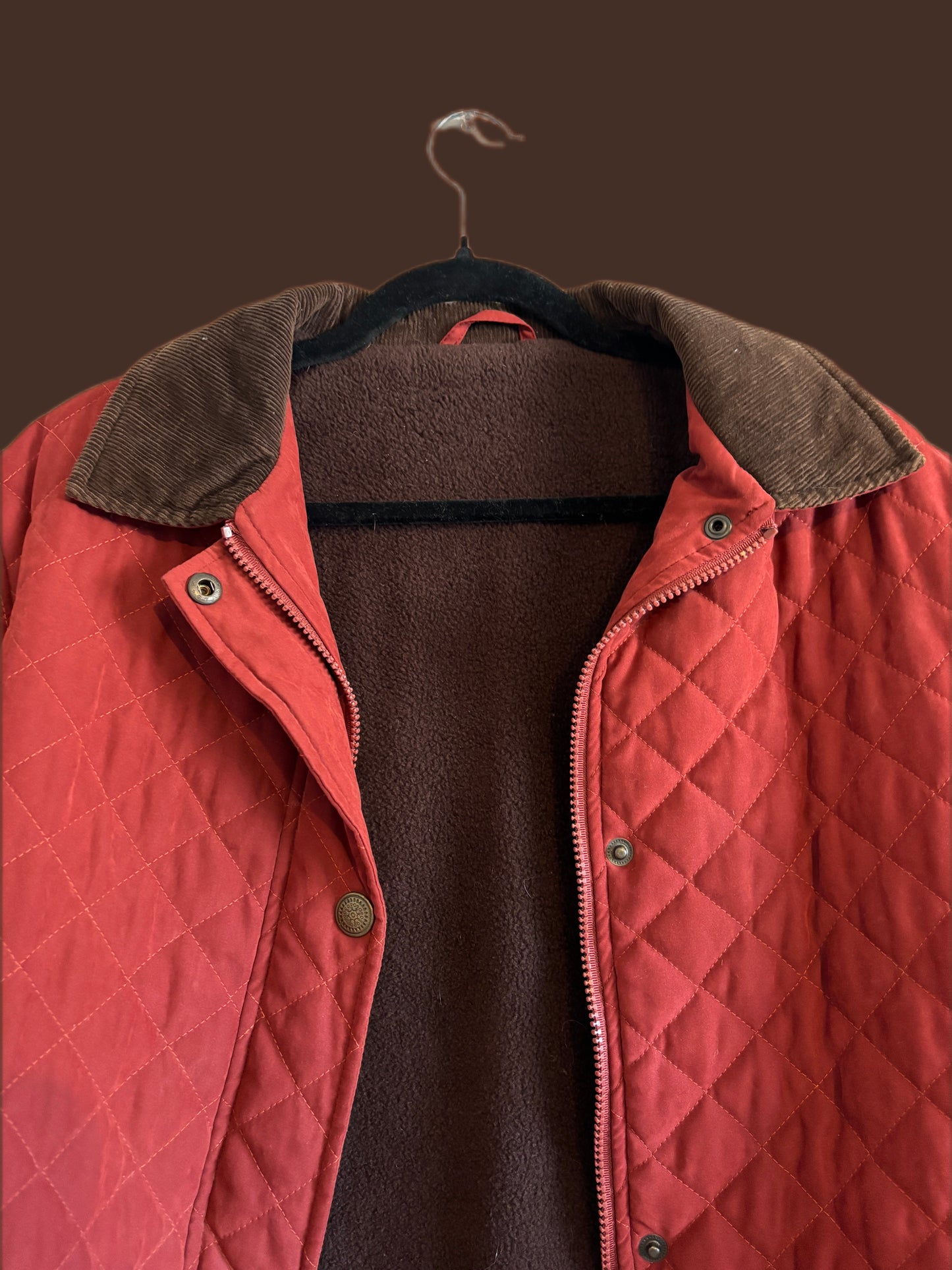Adorable quilted coat (M)
